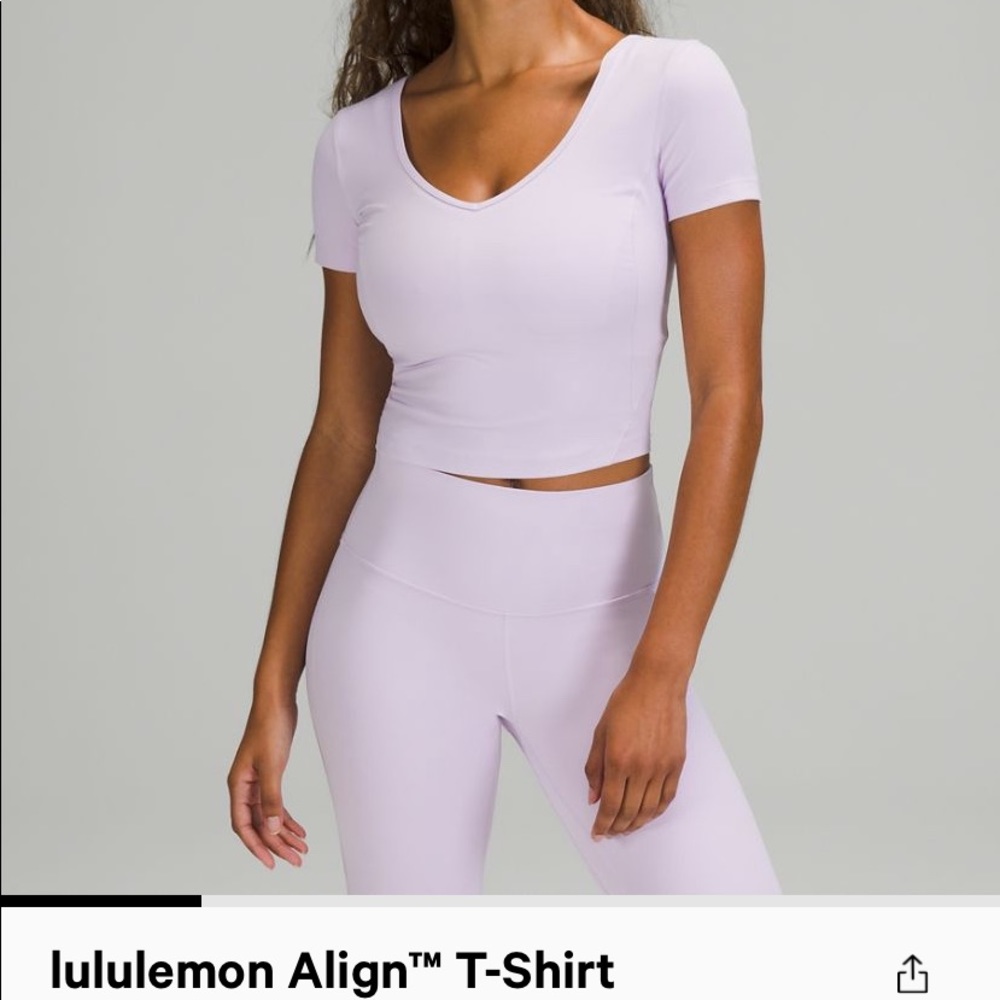 NWT LULULEMON NULU CROPPED SHIRT